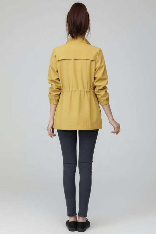 Waterproof Trenchcoat Dames | Lichtgewicht, Windproof & Verstelbare Taille | Vivara
