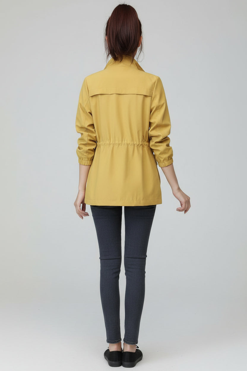 Waterproof Trenchcoat Dames | Lichtgewicht, Windproof & Verstelbare Taille | Vivara