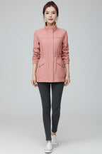 Waterproof Trenchcoat Dames | Lichtgewicht, Windproof & Verstelbare Taille | Vivara