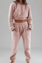 Zachte Fleece Lounge Set met Hoodie voor Dames | Comfortabel | July