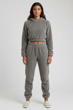 Zachte Fleece Lounge Set met Hoodie voor Dames | Comfortabel | July