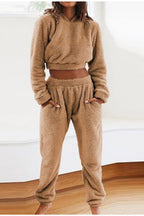 Zachte Fleece Lounge Set met Hoodie voor Dames | Comfortabel | July