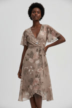 Zomerjurk Dames Liora - V-Hals en Tailleceintuur