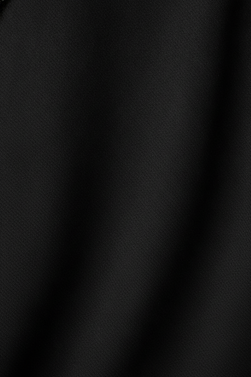 Lange Klassieke Blazer — Salma – Zwart – detail